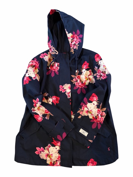 Joules Jackets & Blazers - Joules | Floral Hooded Waterproof Rain Jacket